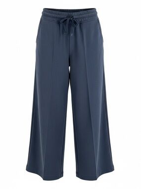 Wide Leg Drawstring Pants in Charcoal